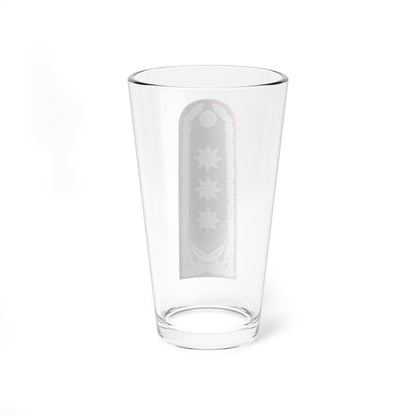 General polkovnik AzDTX rəisi (Azerbaijan) (Military Rank) Pint Glass 16oz