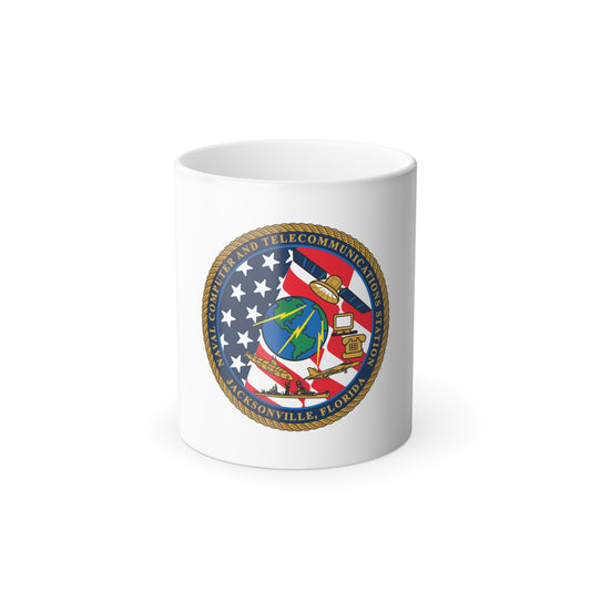 NCTS Jacksonville (U.S. Navy) Color Changing Mug 11oz