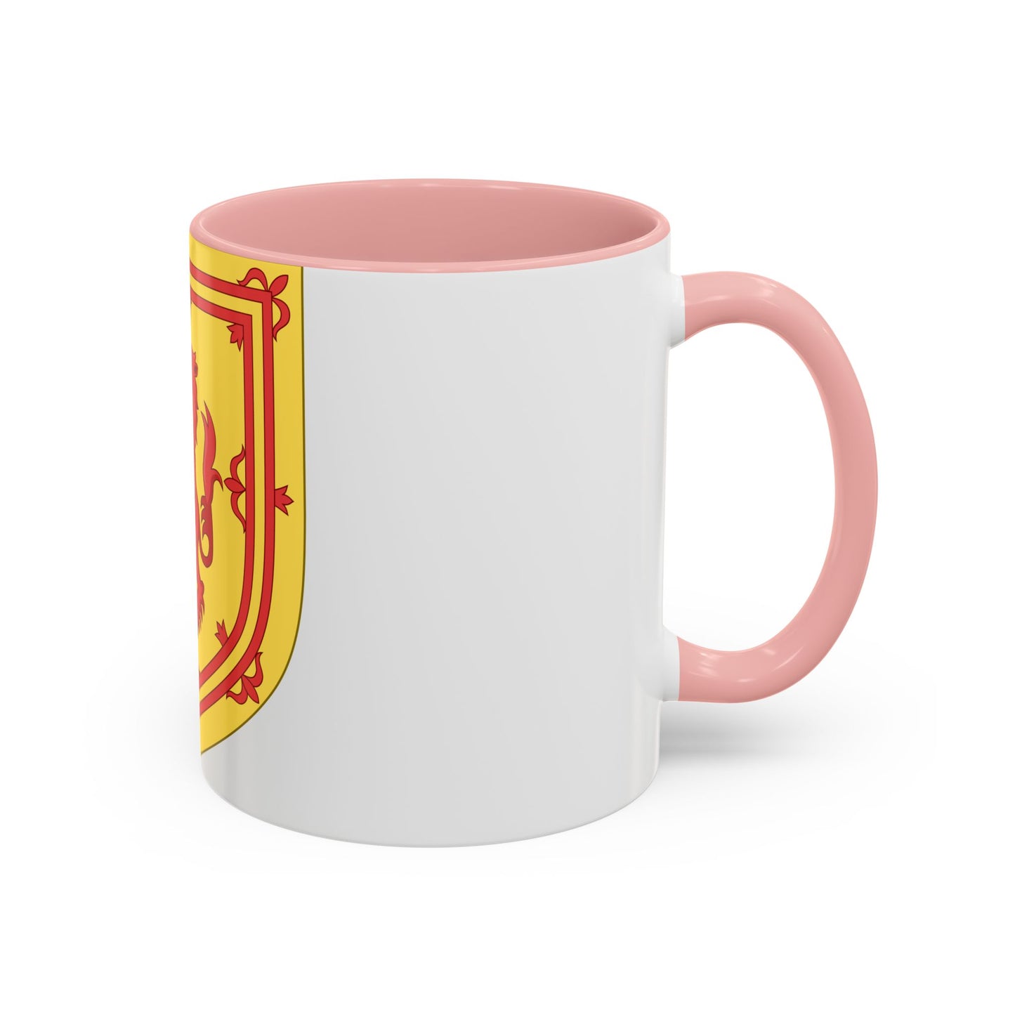 Royal Arms of the Kingdom of Scotland - Accent Coffee Mug