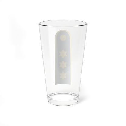 15 Lithuania Air Force CPT (Lithuania) (Military Rank) Pint Glass 16oz