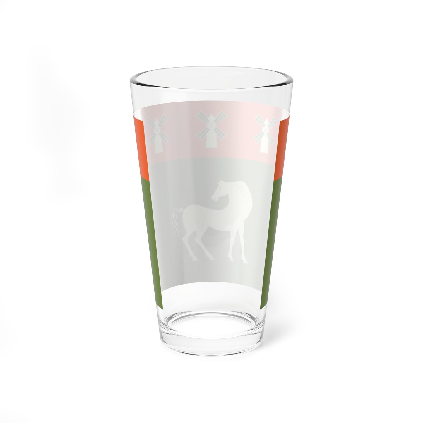 Flag of Davlekanovsky rayon (Russia) Pint Glass 16oz