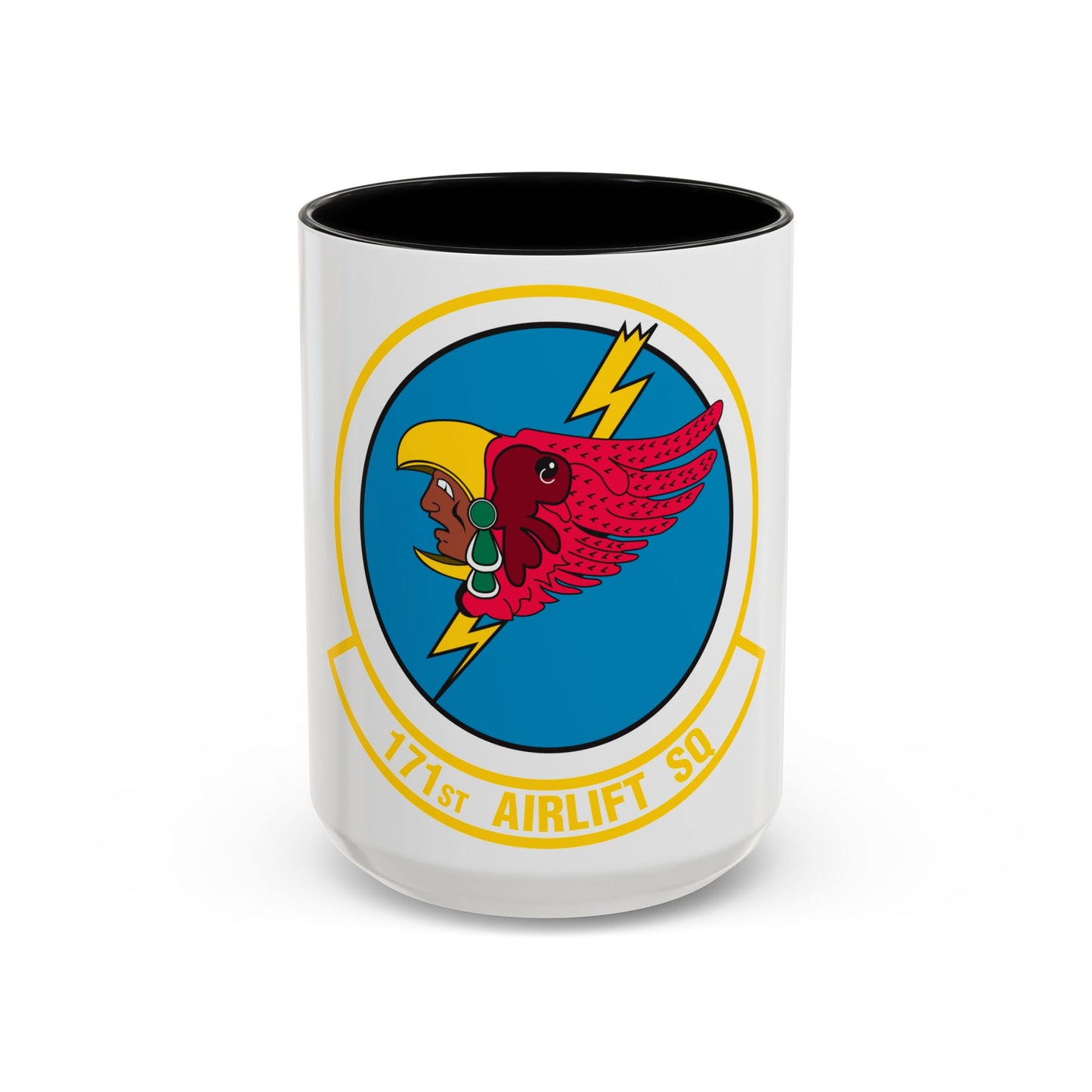 Tasse à café décorative du 171e Escadron de transport aérien (US Air Force)