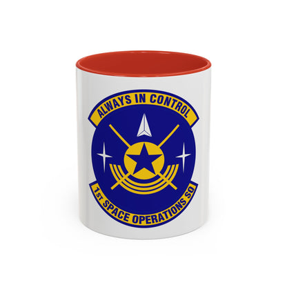1st Space Operations Squadron (U.S. Air Force) Accent Coffee Mug