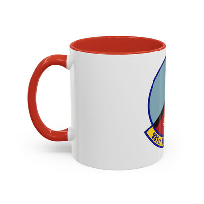 931st Maintenance Operations Flight (U.S. Air Force) Accent Coffee Mug