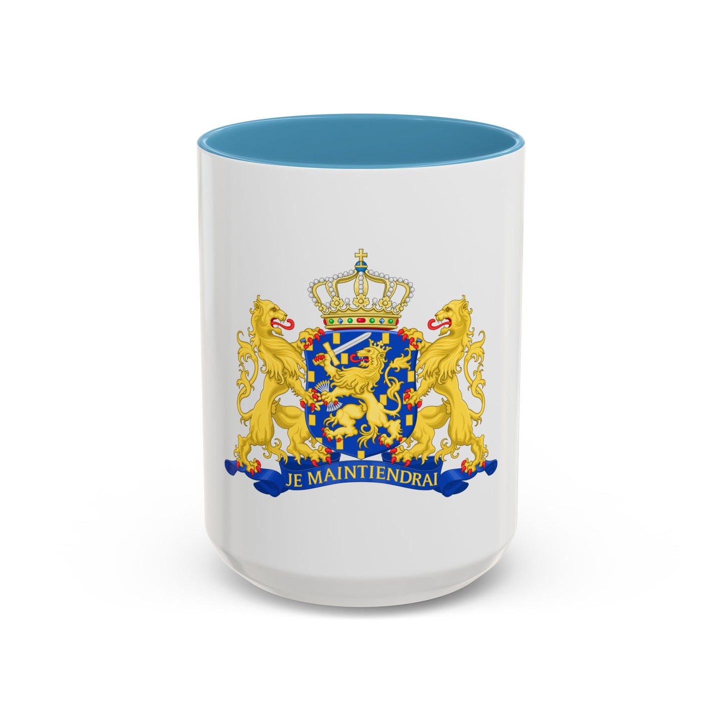 State coat of arms of the Netherlands - Accent Coffee Mug