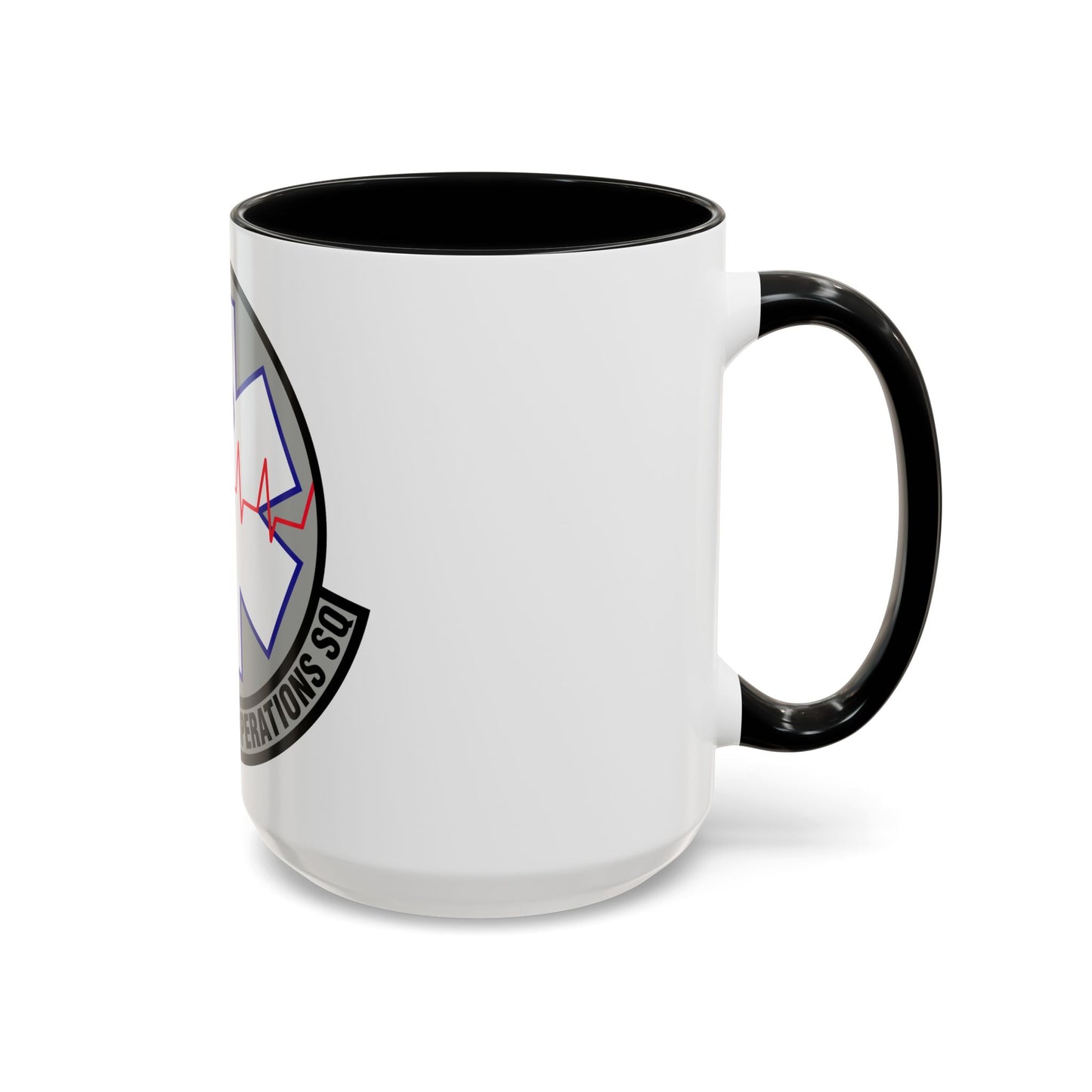 7 Healthcare Operations Squadron AFGSC (U.S. Air Force) Accent Coffee Mug
