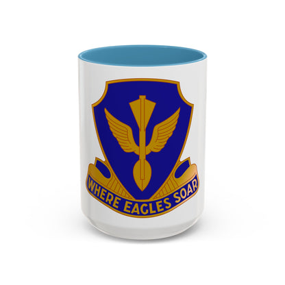 132 Aviation Regiment (U.S. Army) Accent Coffee Mug