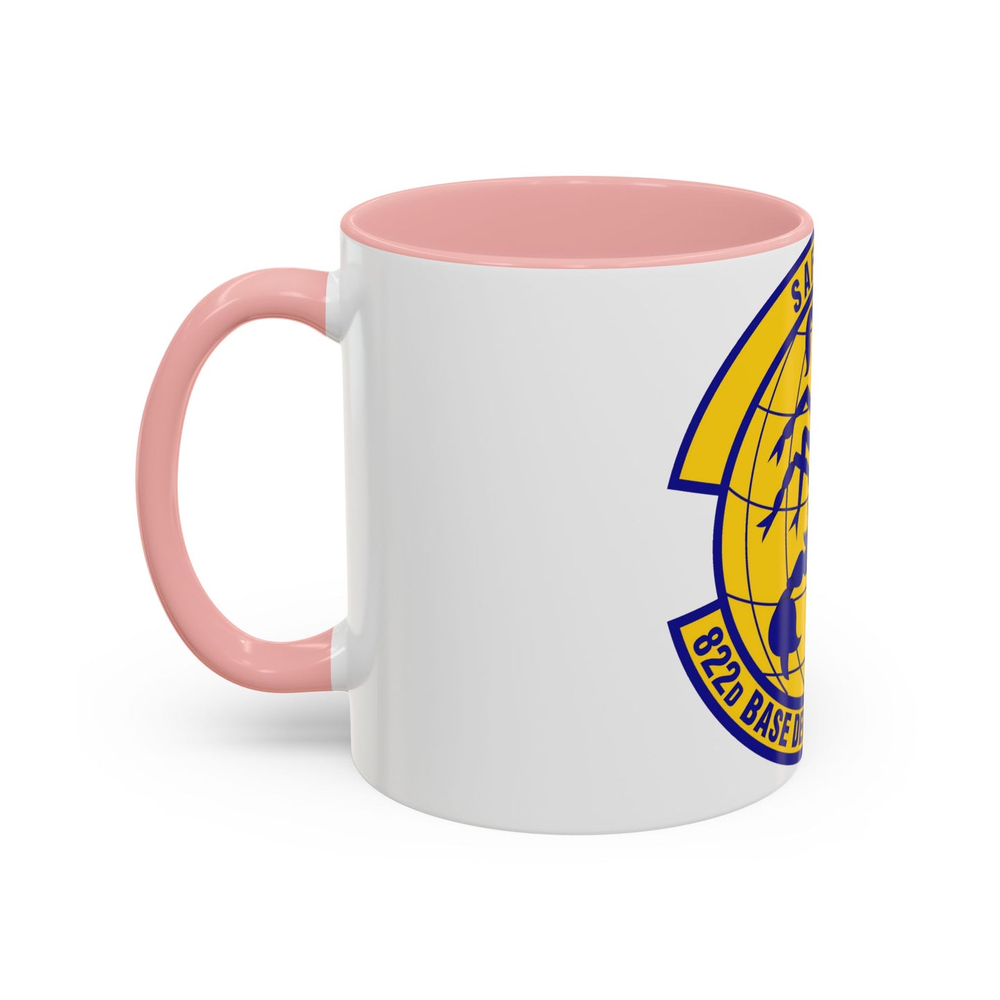 822 Base Defense Squadron ACC (U.S. Air Force) Accent Coffee Mug