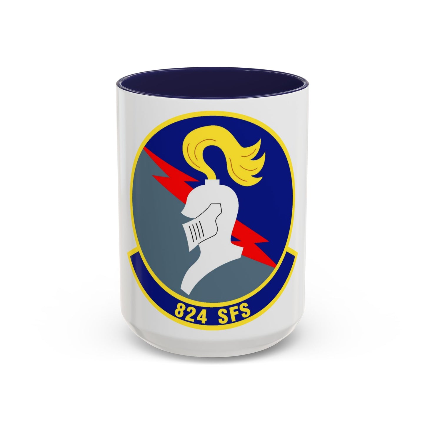 824th Security Forces Squadron (U.S. Air Force) Accent Coffee Mug