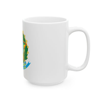 Coat of arms of Brazil - White Coffee Mug