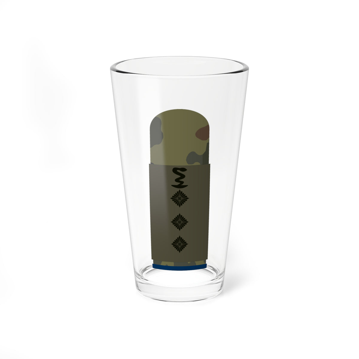 HA OS5 43d Stabsapotheker San PHx R (Military Rank) Pint Glass 16oz