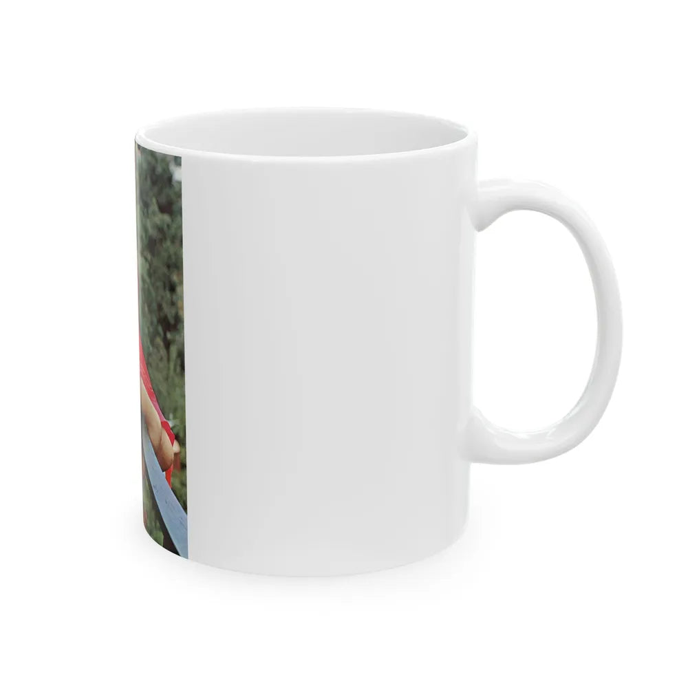 Dawn Richard #59 - See through gown (Vintage Female Icon) White Coffee Mug-Go Mug Yourself