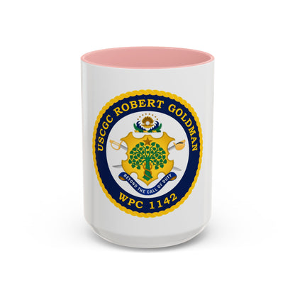 USCGC Robert Goldman WPC 1142 (U.S. Coast Guard) Accent Coffee Mug