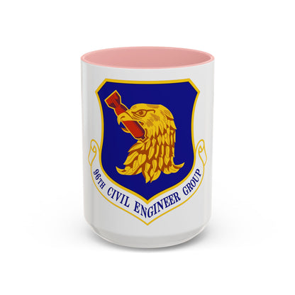 96 Civil Engineer Group AFMC (U.S. Air Force) Accent Coffee Mug