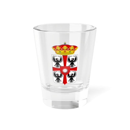 Coat of arms of Giulio Cesare Gonzaga di Bozzolo (Italy) (Coat of Arms) Shot Glass 1.5oz