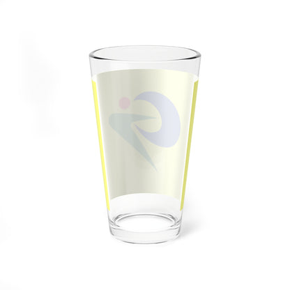 Flag of Goshogawara Aomori (Japan) Pint Glass 16oz