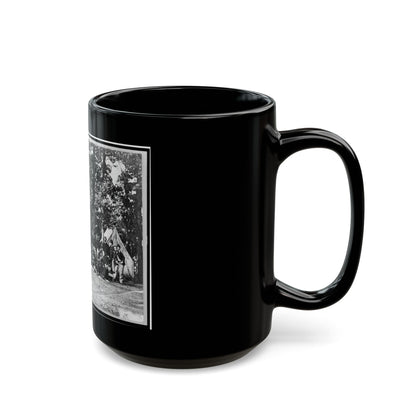 Officers Of U.S. Horse Artillery Brigade, Near Culpeper, Va., September, 1863 001 (U.S. Civil War) Black Coffee Mug