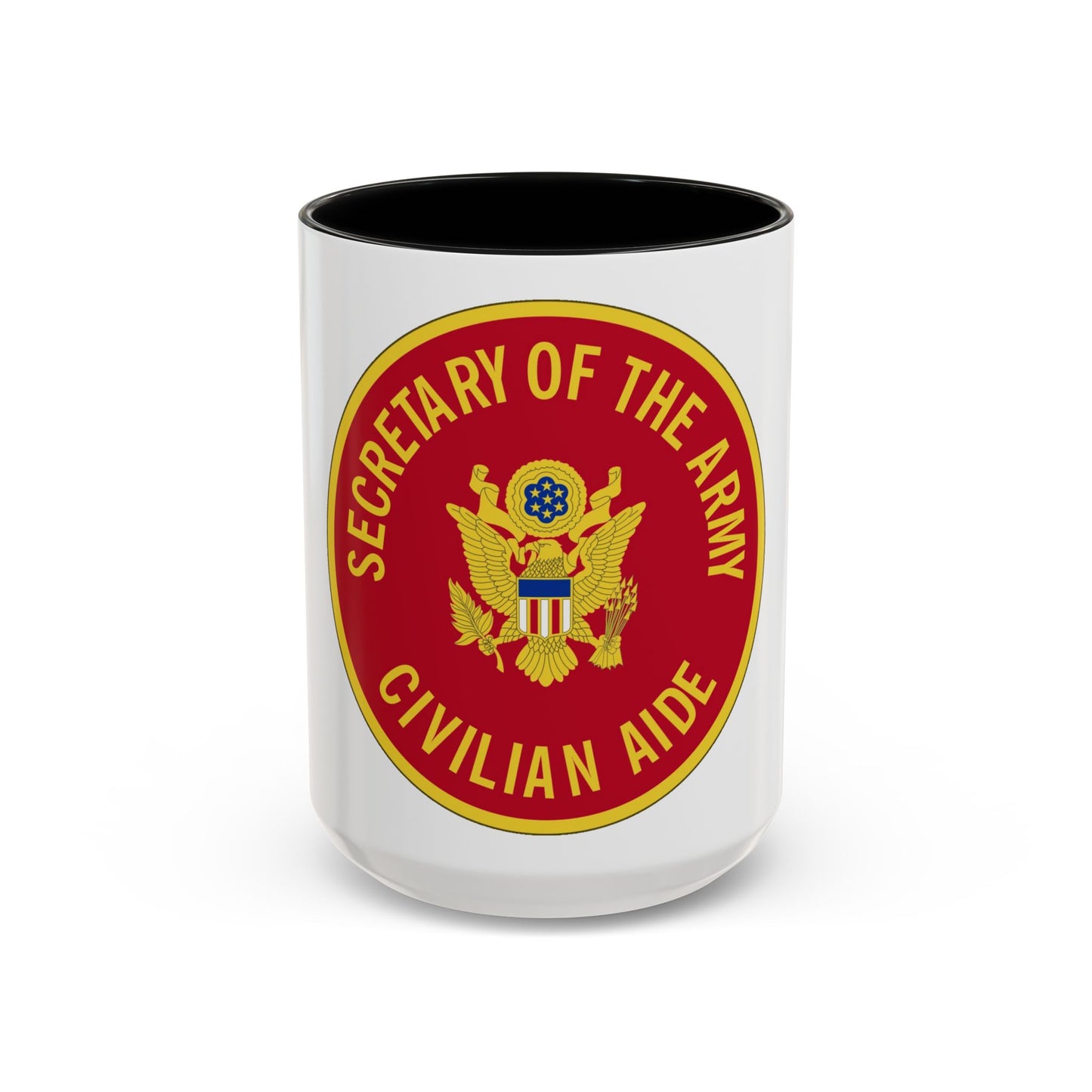 Civilian Aide to the Secretary of the (U.S. Army) Accent Coffee Mug