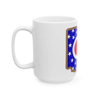 Ohio stub (United States) White Coffee Mug