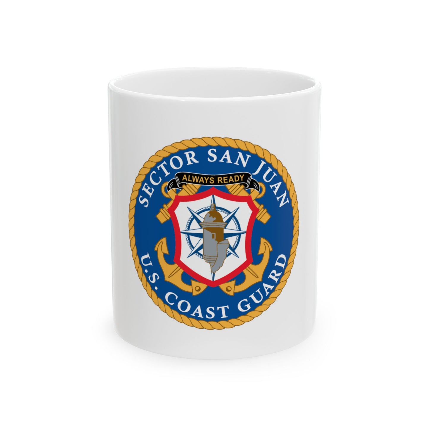 USCG Sector San Juan (U.S. Coast Guard) White Coffee Mug