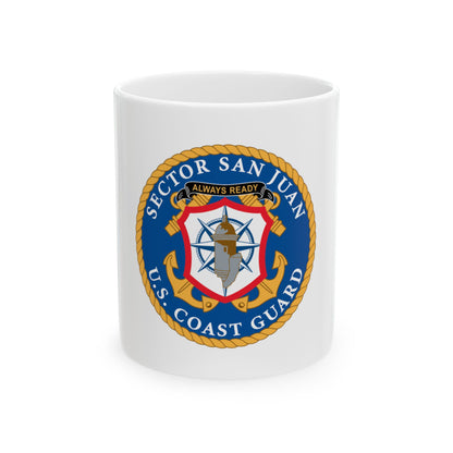 USCG Sector San Juan (U.S. Coast Guard) White Coffee Mug