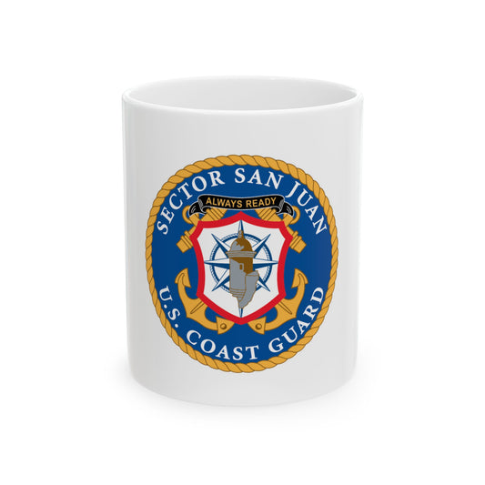 USCG Sector San Juan (U.S. Coast Guard) White Coffee Mug