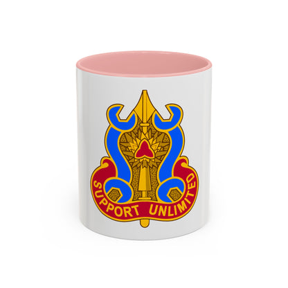 737 Maintenance Battalion (U.S. Army) Accent Coffee Mug