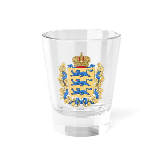 Coat of arms of Governorate of Estonia (Russia) (Coat of Arms) Shot Glass 1.5oz