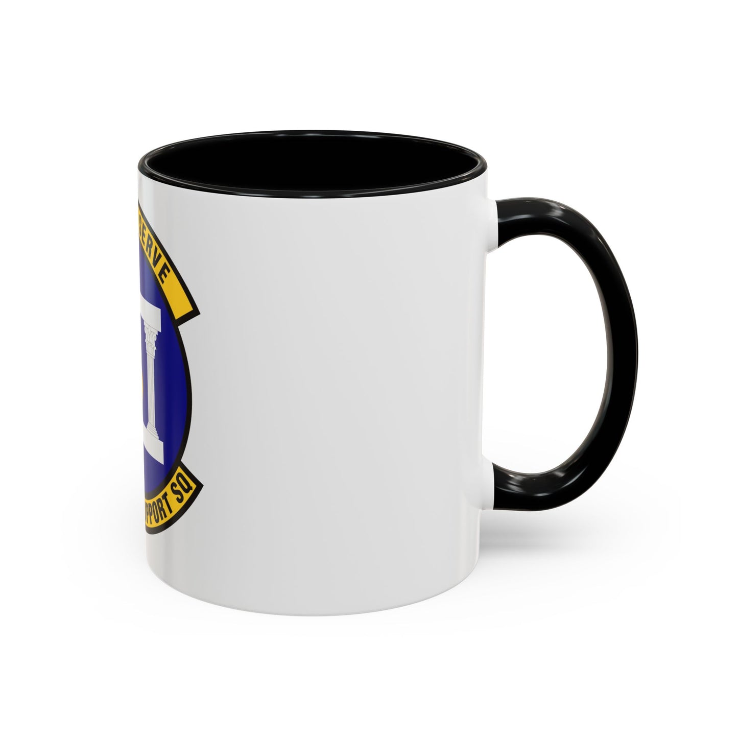 673d Force Support Squadron (U.S. Air Force) Accent Coffee Mug