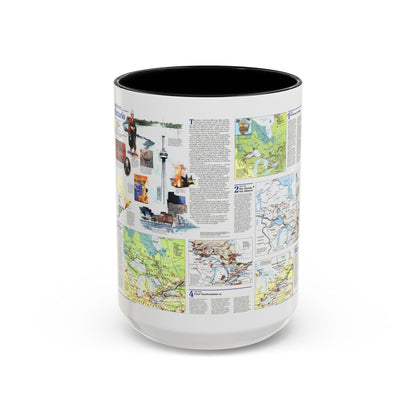 Canada - Ontario 2 (1996) (Map) Accent Coffee Mug