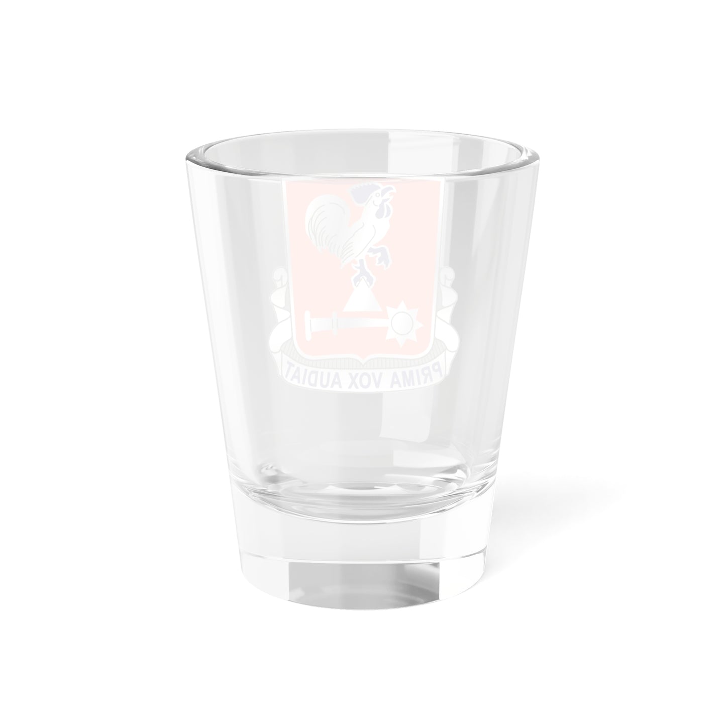 Verre à liqueur du 123e bataillon de transmissions (armée américaine) 1,5 oz