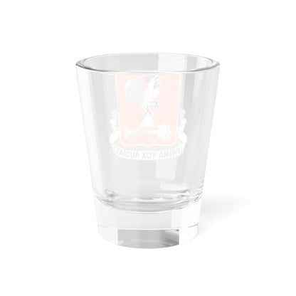 Verre à liqueur du 123e bataillon de transmissions (armée américaine) 1,5 oz