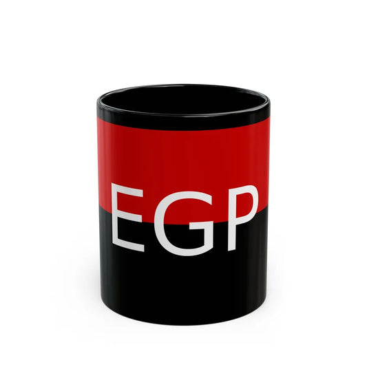 Flag of People's Guerrilla Army EGP - Black Coffee Mug-11oz-Go Mug Yourself