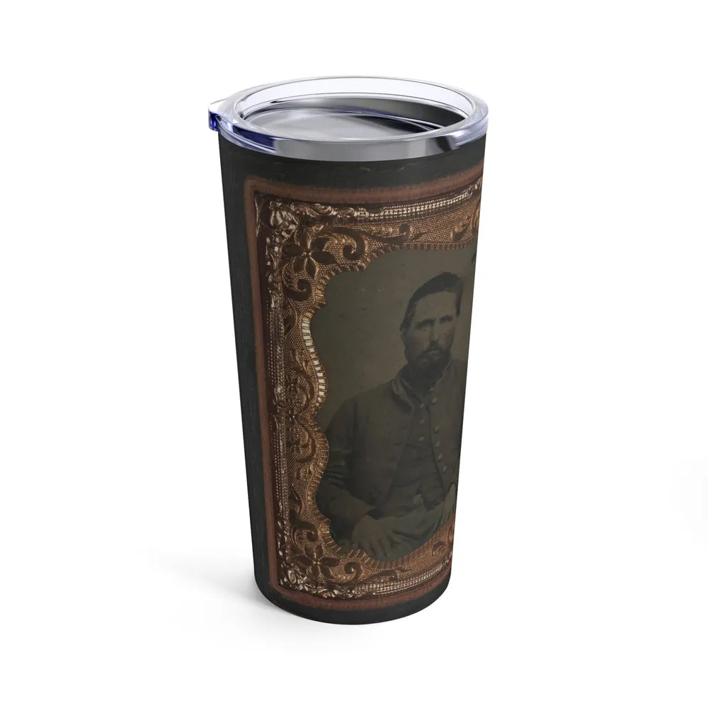 Two Unidentified Soldiers In Union Uniforms (U.S. Civil War) Tumbler 20oz-Go Mug Yourself