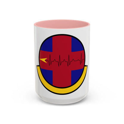 375 Healthcare Operations Squadron AMC (U.S. Air Force) Accent Coffee Mug