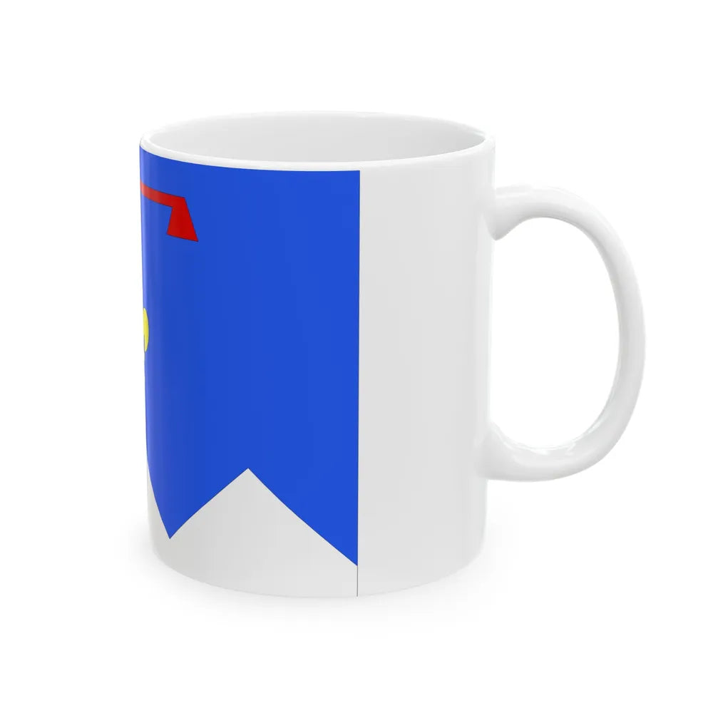 Flag of Alpes de Haute Provence France 2 - White Coffee Mug-Go Mug Yourself