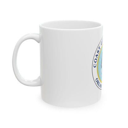 USCG Institute Oklahoma City 2 (U.S. Coast Guard) White Coffee Mug