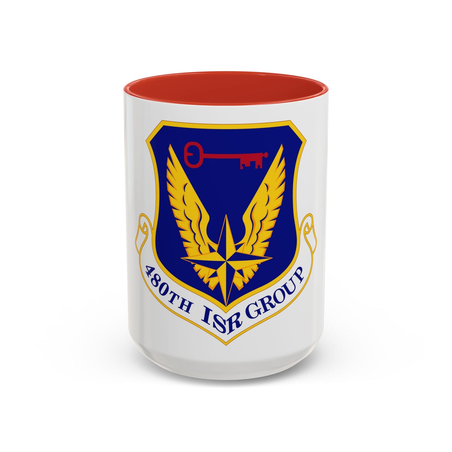 480 Intelligence Surveillance and Reconnaissance Group ACC (U.S. Air Force) Accent Coffee Mug