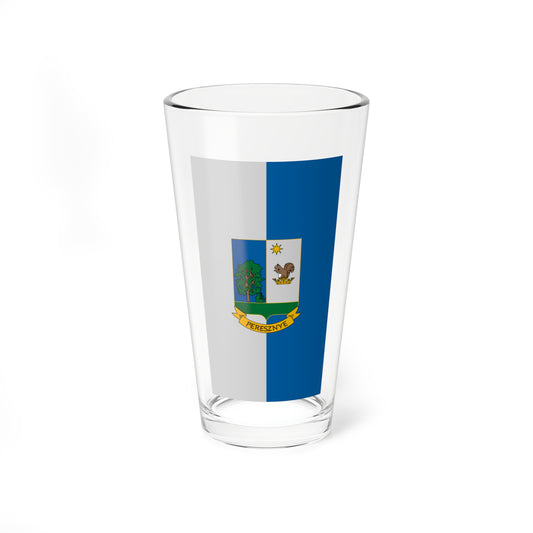 Flag of Peresznye (Hungary) Pint Glass 16oz