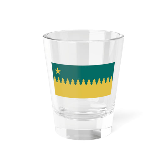 Flag of Sudbury Ontario Canada - Shot Glass 1.5oz