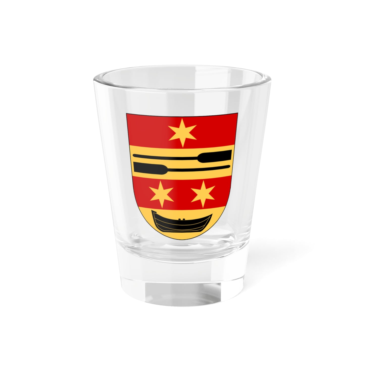 Hedesunda vapen (Sweden) (Coat of Arms) Shot Glass 1.5oz