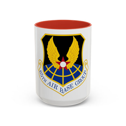 65 Air Base Group USAFE (U.S. Air Force) Accent Coffee Mug