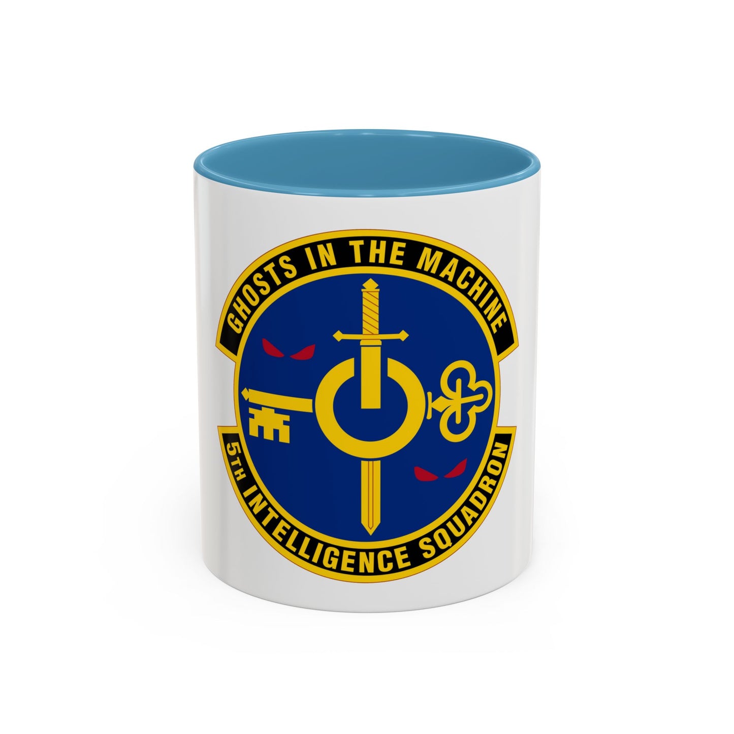 5 Intelligence Squadron ACC (U.S. Air Force) Accent Coffee Mug