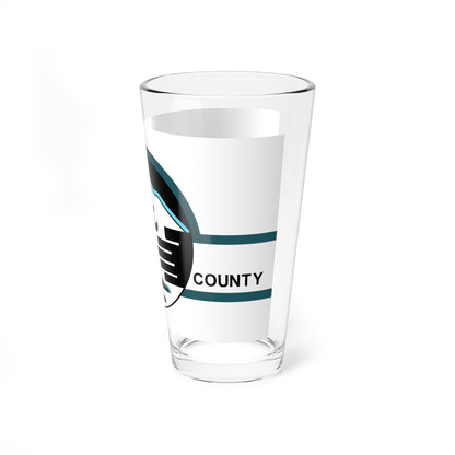 Flag of Clallam County Washington (United States) Pint Glass 16oz