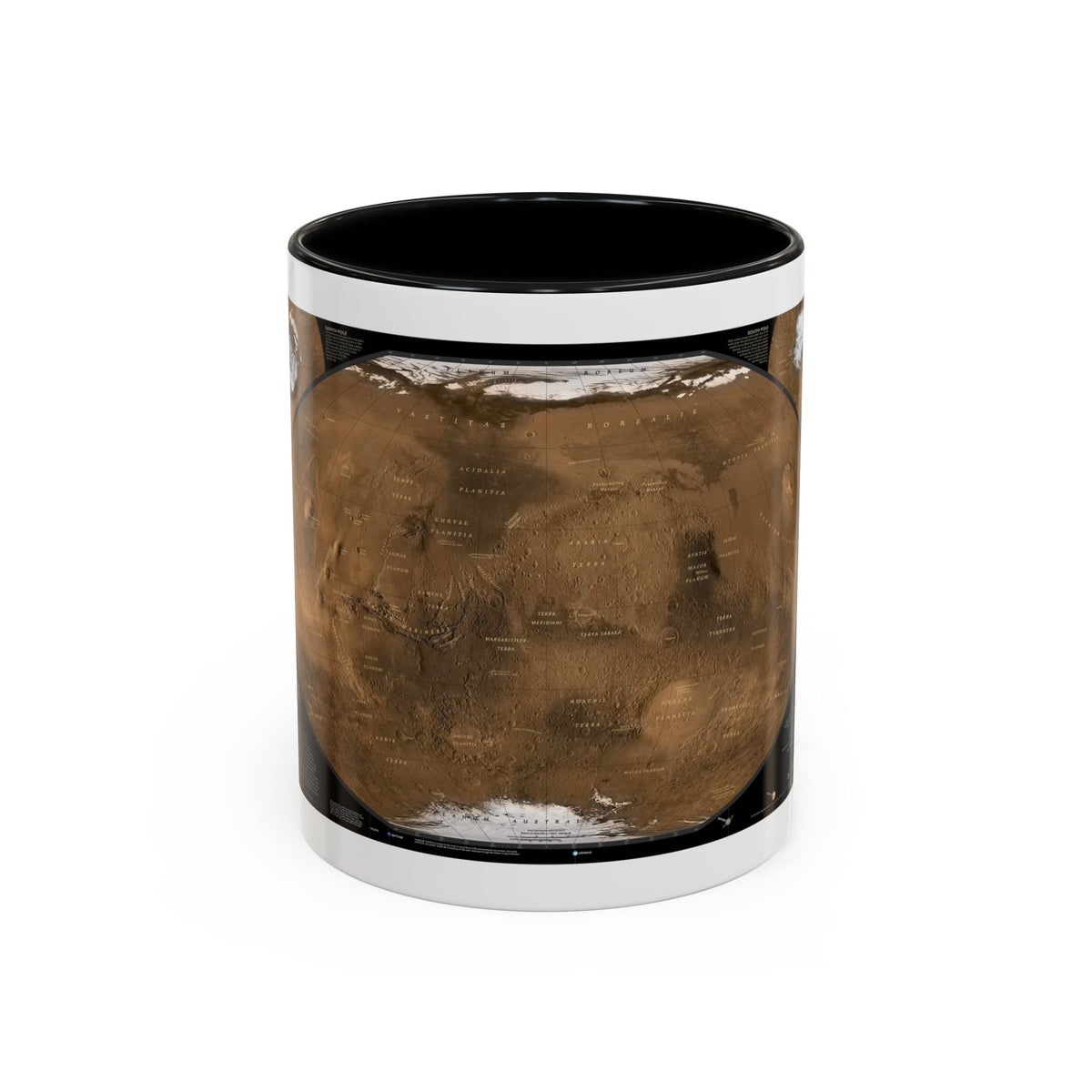 Space - MARS (2001) (Map) Accent Coffee Mug