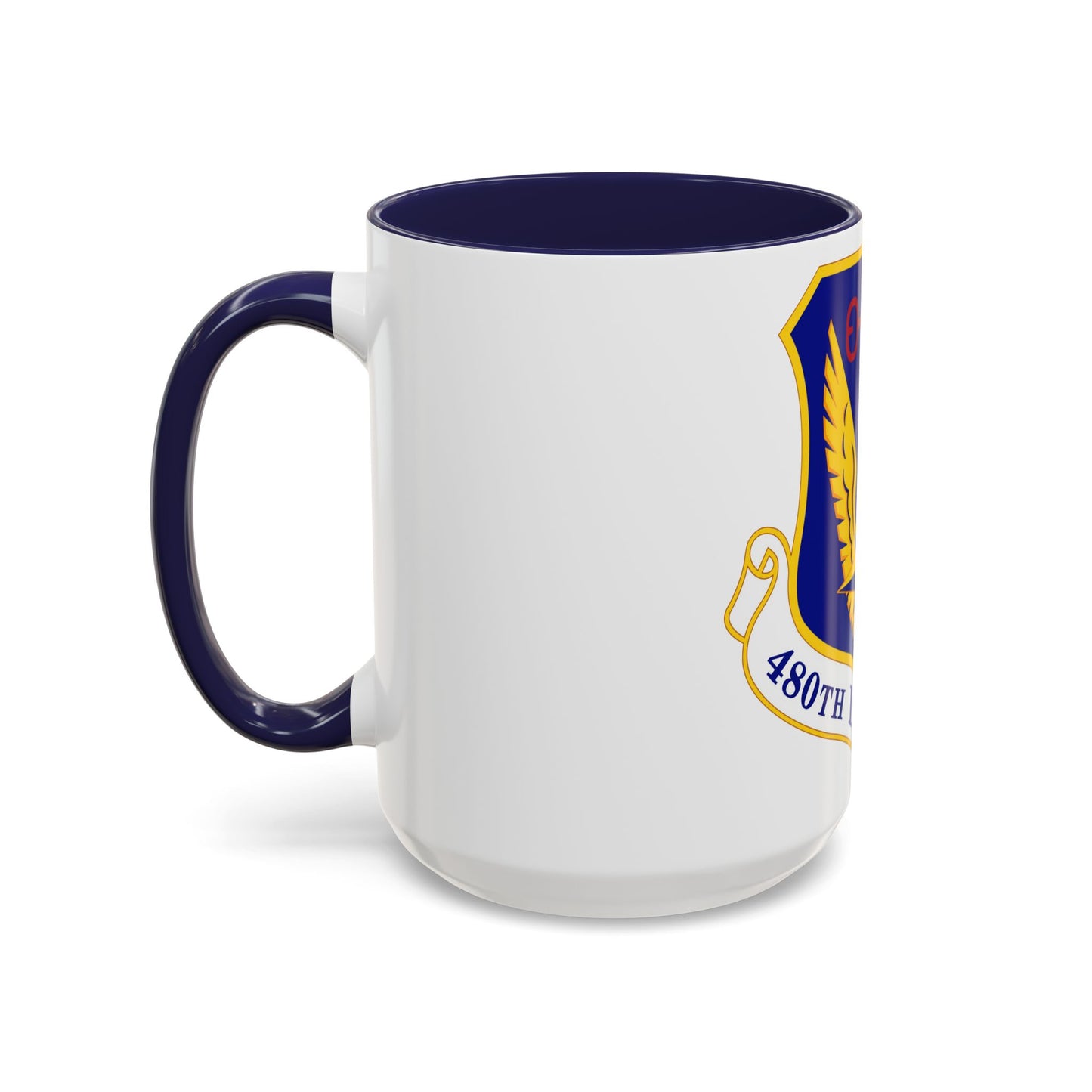 480 Intelligence Surveillance and Reconnaissance Group ACC (U.S. Air Force) Accent Coffee Mug