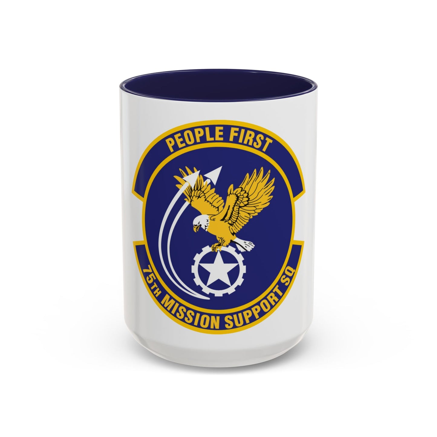 75th Mission Support Squadron (U.S. Air Force) Accent Coffee Mug