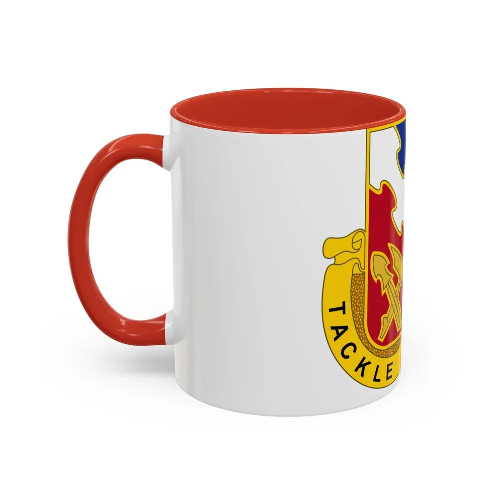 863 Engineer Battalion (U.S. Army) Accent Coffee Mug-Go Mug Yourself