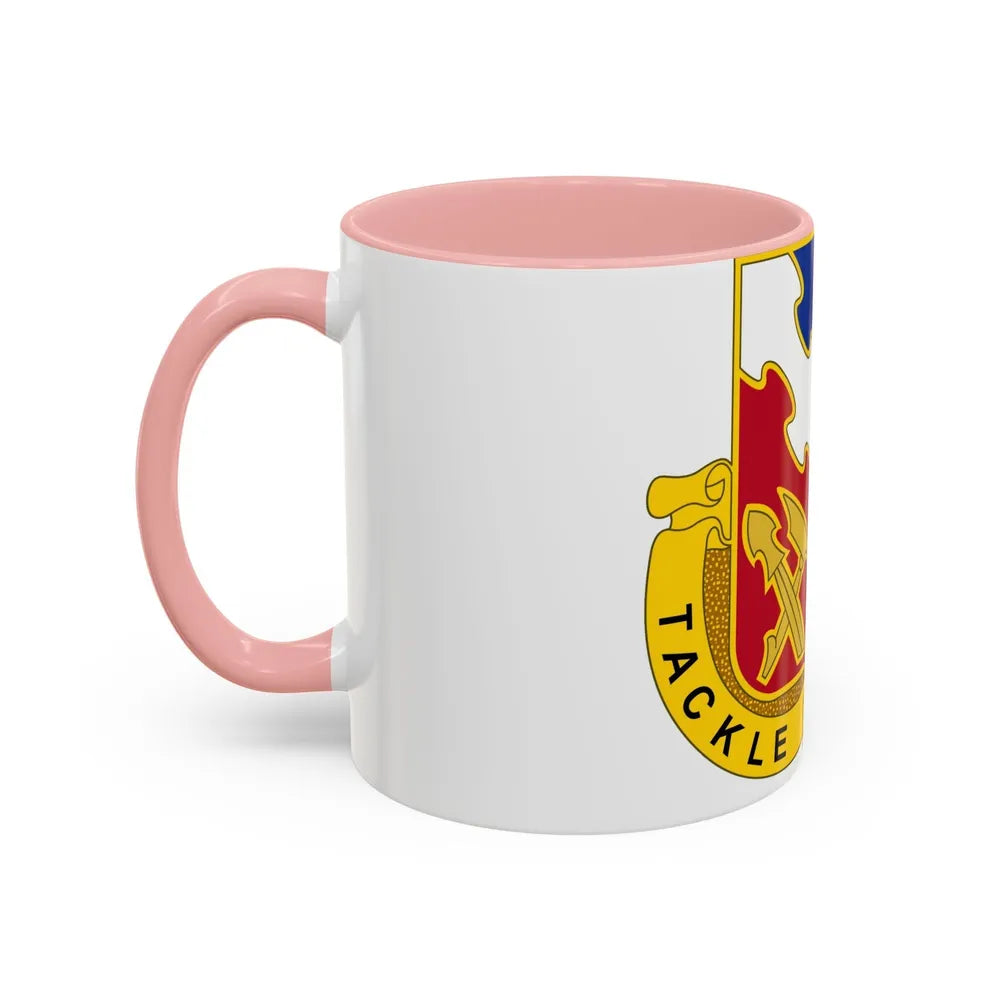 863 Engineer Battalion (U.S. Army) Accent Coffee Mug-Go Mug Yourself