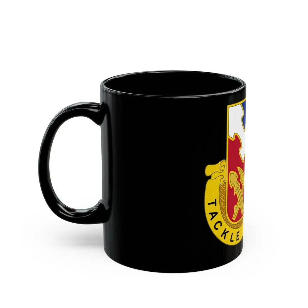 863 Engineer Battalion (U.S. Army) Black Coffee Mug-Go Mug Yourself